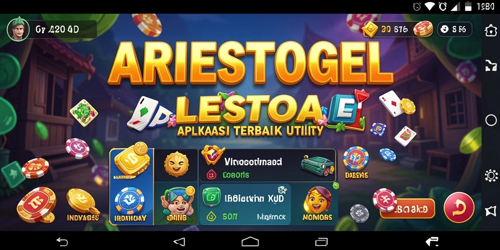 Tampilan antarmuka ARIESTOGEL yang sederhana dan fungsional.