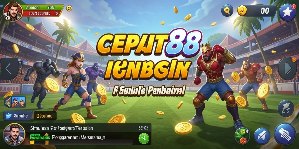 Screenshot gameplay dari CEPAT88 menunjukkan grafis yang menakjubkan.