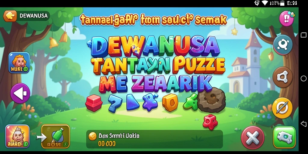 Tangkapan layar gameplay <strong>DEWANUSA</strong> yang menampilkan tantangan Puzzle menarik.