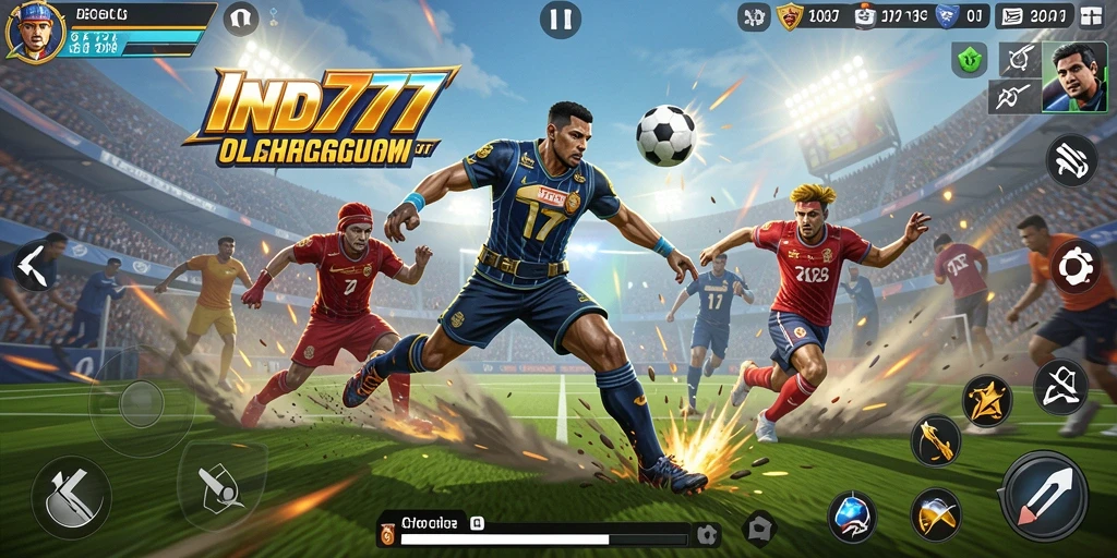 Tampilan penuh aksi dari gameplay <strong>IND777</strong> yang menghadirkan olahraga seru.