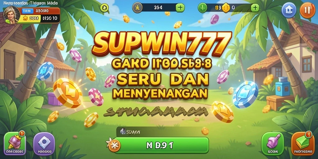 Tampilan gameplay <strong>SUPWIN777</strong> yang asyik dan seru.