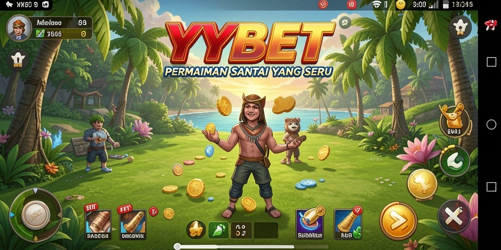 Screenshot gameplay YYBET menampilkan momen seru dalam permainan santai.